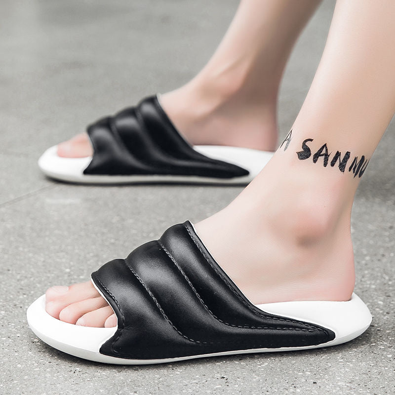 SOFTISH BOLDER SLIDES WHITE